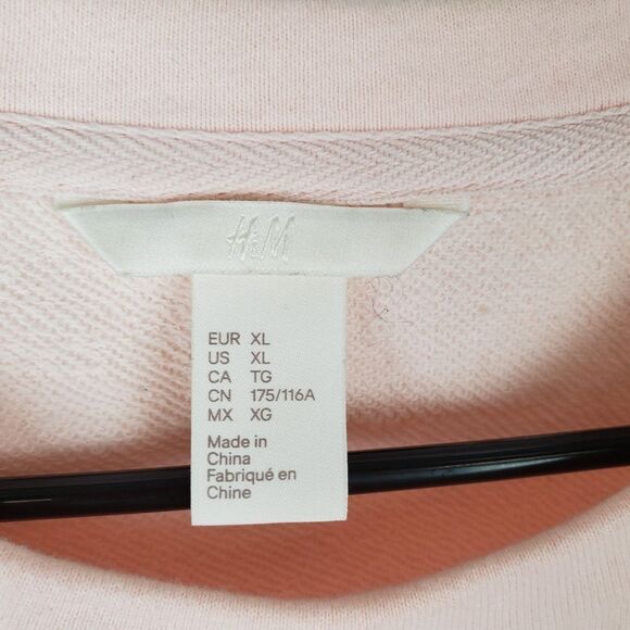 H&M Pink Ruffle Sweatshirt - Picture 3 of 4